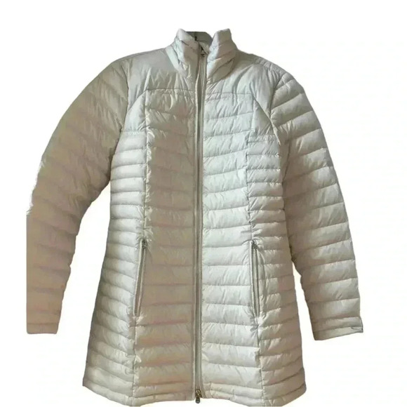 Lauren Ralph Lauren Women's White/Ivory Down Puffer Jacket Size Small - Picture 1 of 8